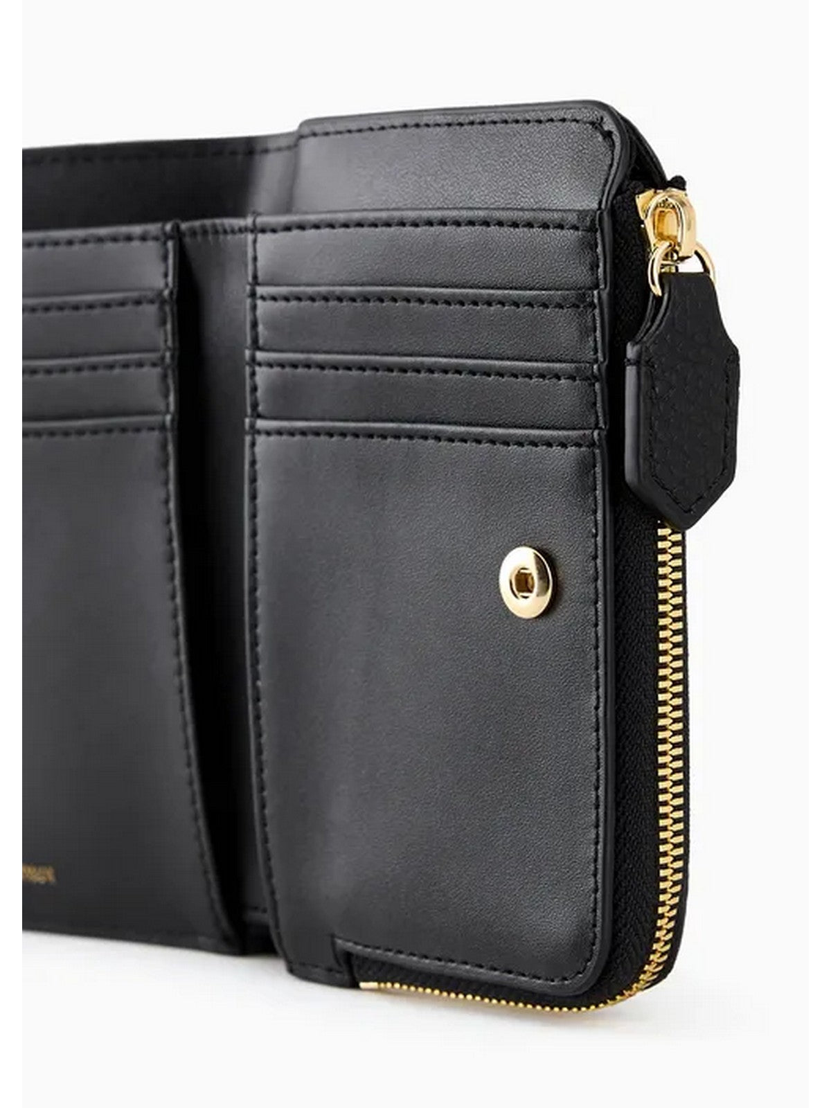 Emporio Armani Frauen Brieftasche Y3H327 YVZ7B 80001 Schwarz
