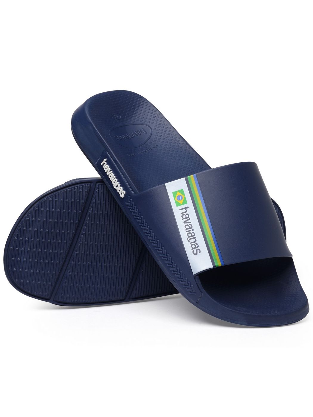 HAVAIANAS Ciabatta Donna Hav. Slide Brasil 4147319.0555 Blu gioboutiqueweb