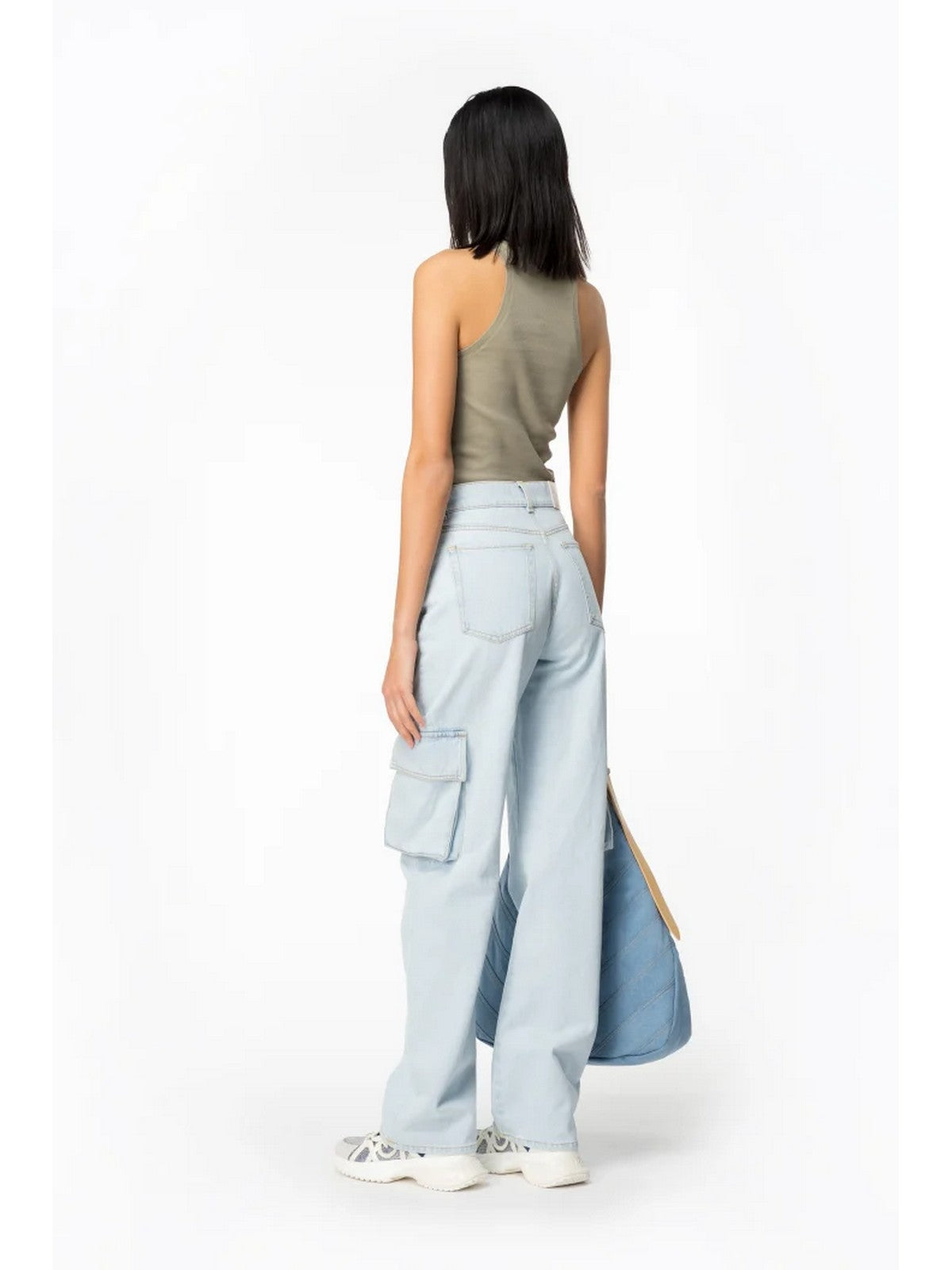 Pinko Tank Top distinto 100822-A15E U84 Verde