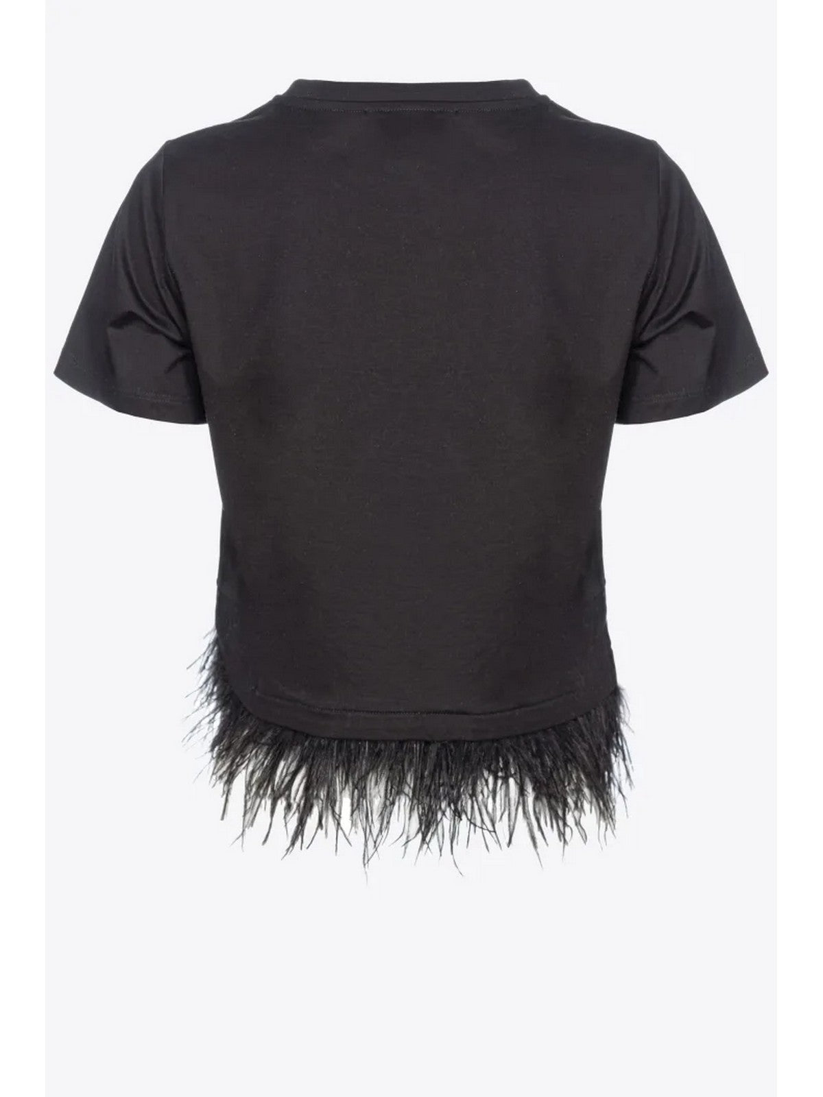 Pinko T-Shirt und Pole Woman Martignano 103130-A1LV Z99 Schwarz