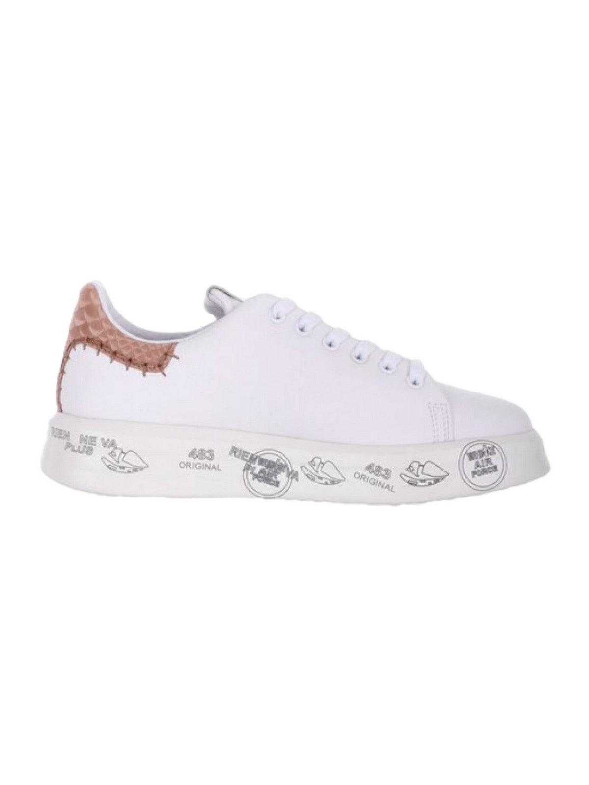 PREMIATA Sneaker Donna BELLE VAR 6279 Bianco gioboutiqueweb