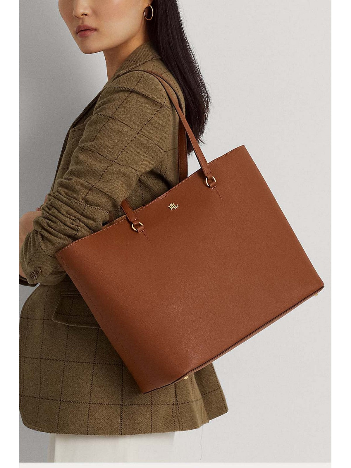 LAUREN RALPH LAUREN Borsa Donna 431911655 002 Marrone gioboutiqueweb