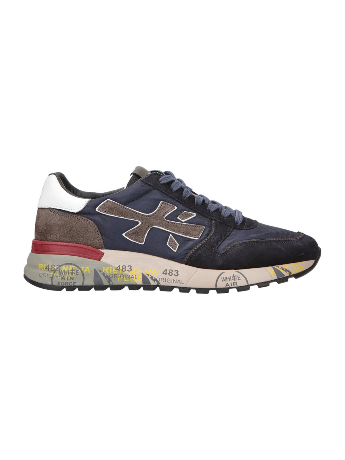 Ausgegebener Sneaker Mick Var 6421 Blue für Männer