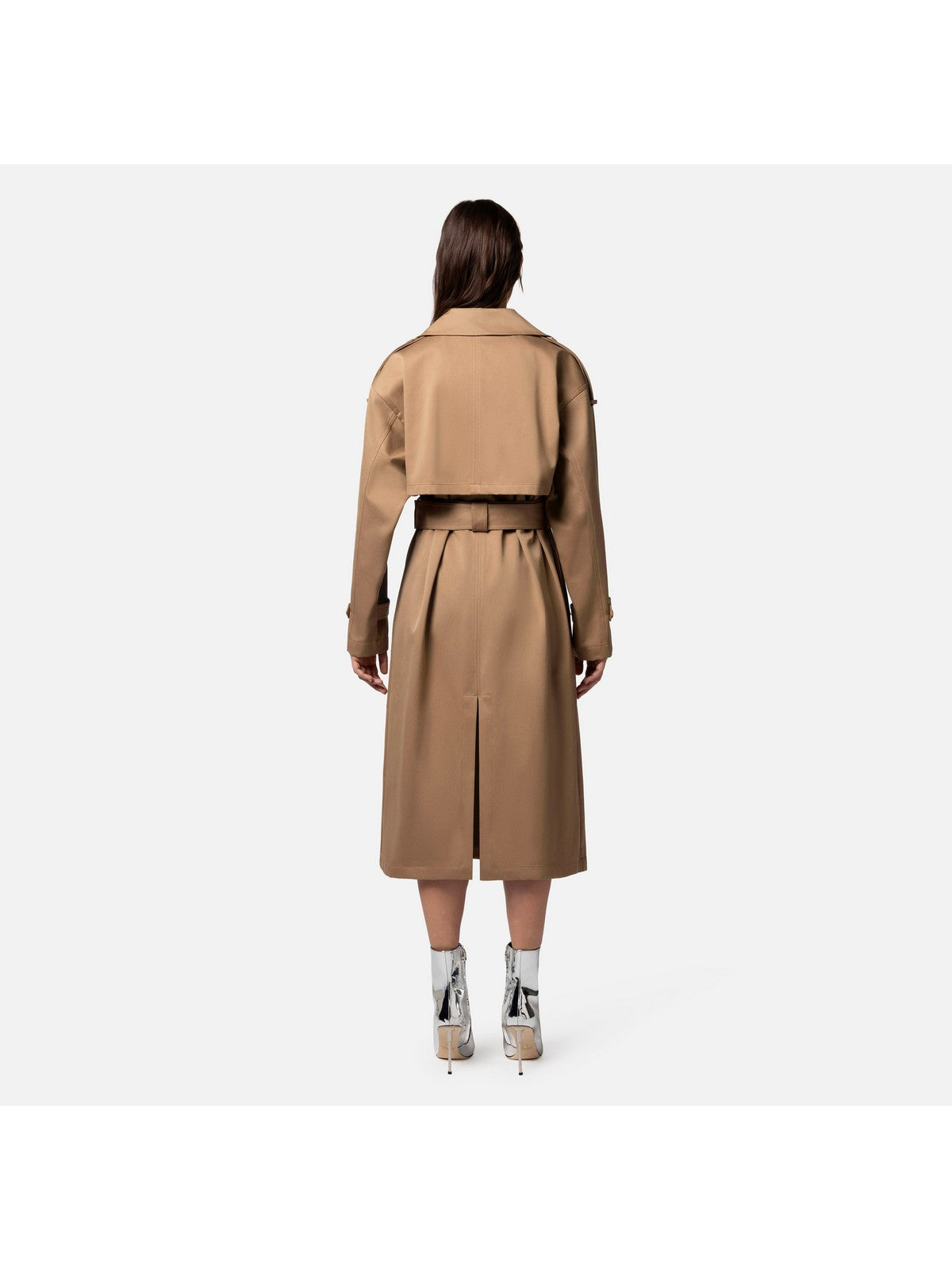 ELISABETTA FRANCHI Trench Donna SP00541E2 390 Marrone