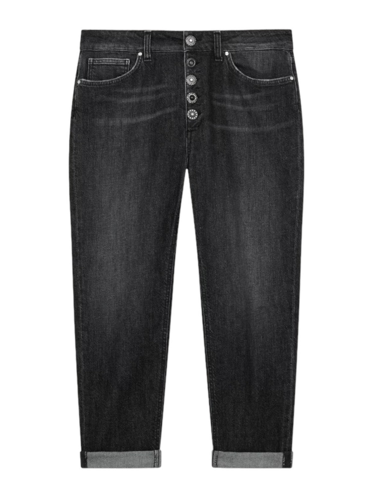 DONDUP Jeans Frau Koons Juwel DP268B DF0276D HA7 999 Schwarz