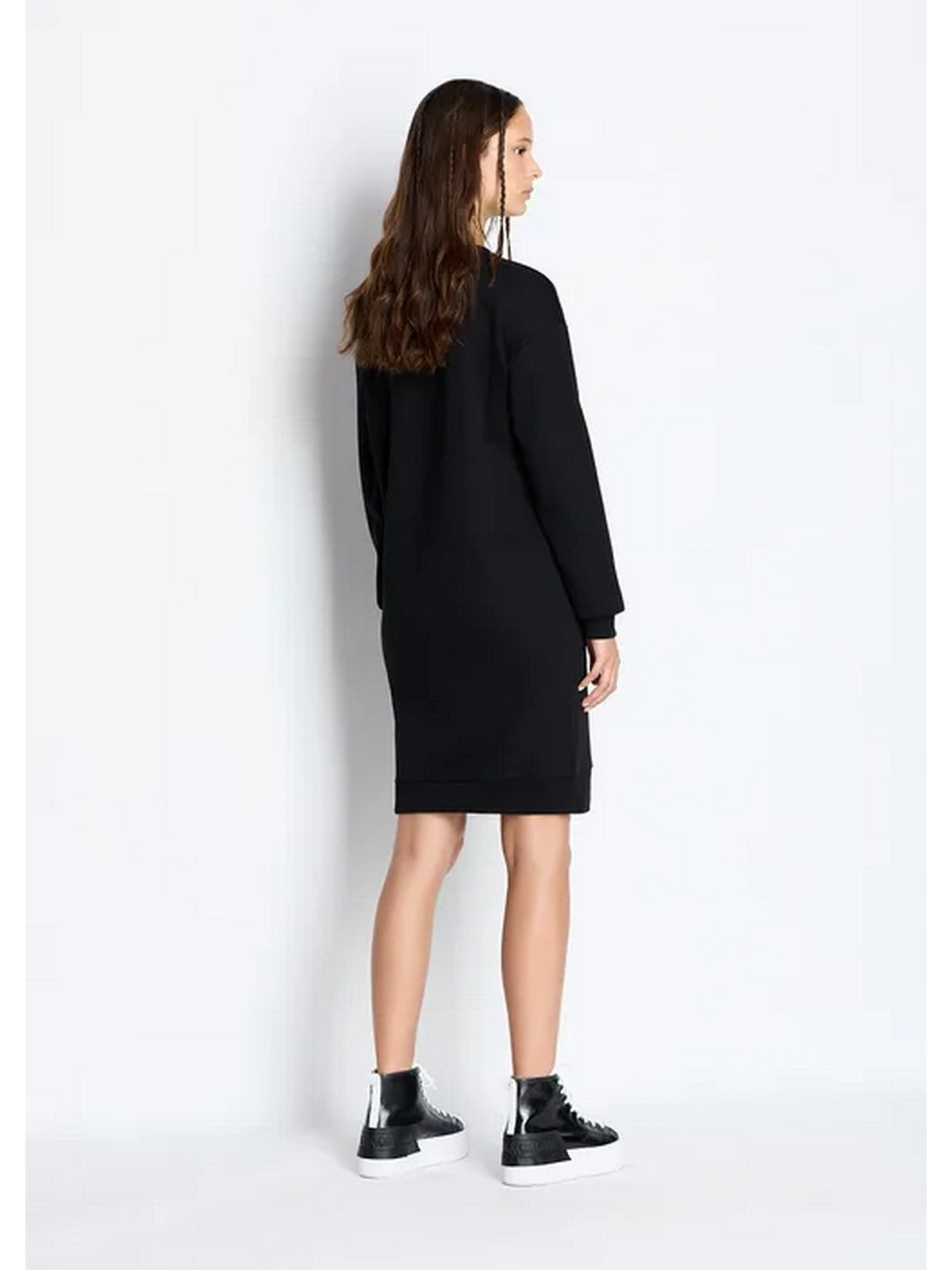 Armani Exchange Frauenkleid 8NYA88 YJE5Z 52AK Schwarz