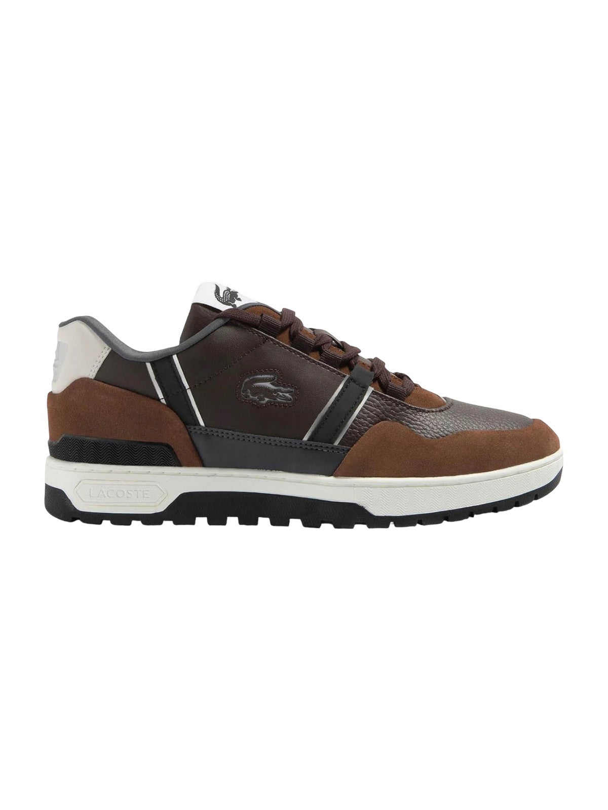 LACOSTE Sneaker Uomo 746SMA0097 1W7 Marrone gioboutiqueweb