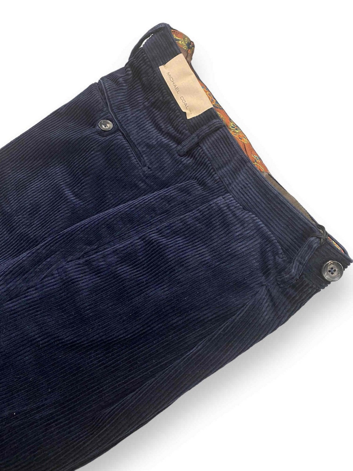 MICHAEL COAL Pantalone Uomo MCFRK3588F23C 001 Blu gioboutiqueweb