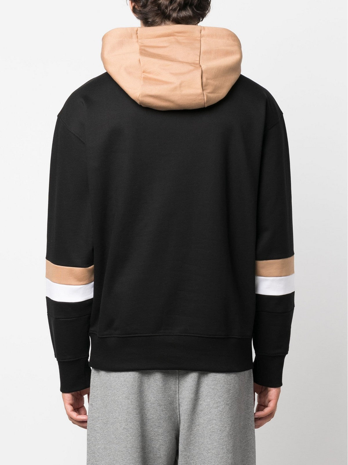 HUGO BOSS Felpa Uomo 50499424 001 Nero gioboutiqueweb