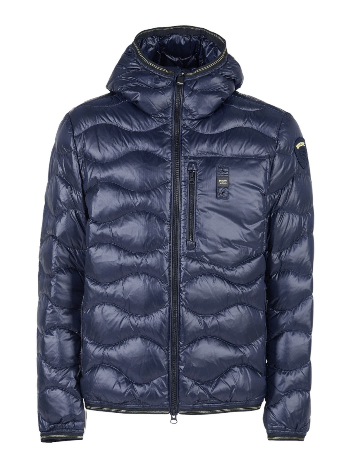 BLAUER Piumino Uomo 23WBLUC03005 006355 888 Blu gioboutiqueweb