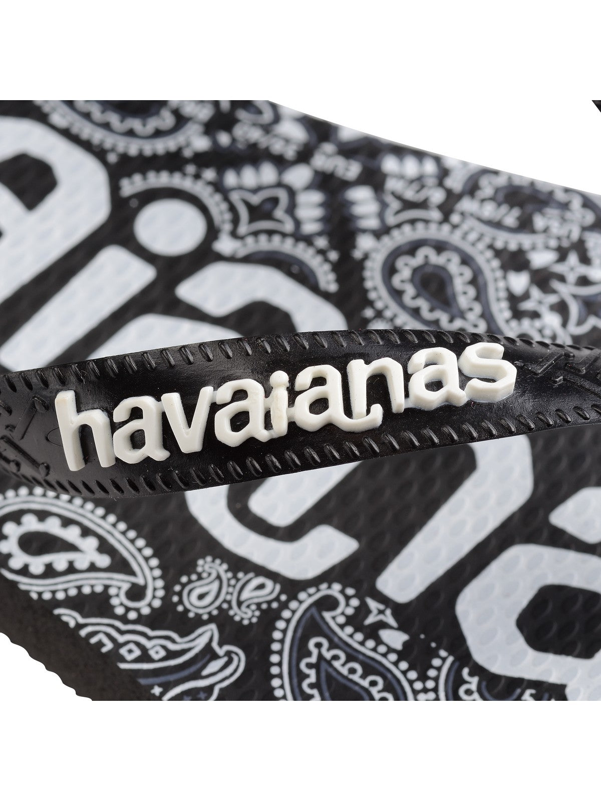 HAVAIANAS Infradito Unisex adulto Hav. Top logomania fashion 4148449.0090 Nero gioboutiqueweb