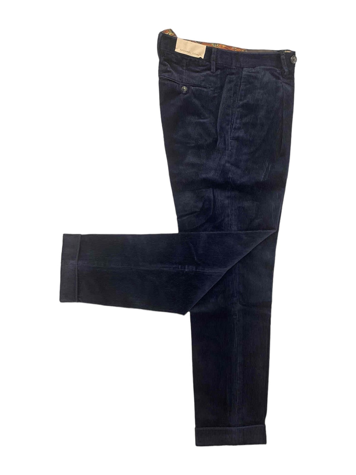 MICHAEL COAL Pantalone Uomo MCFRK3588F23C 001 Blu gioboutiqueweb
