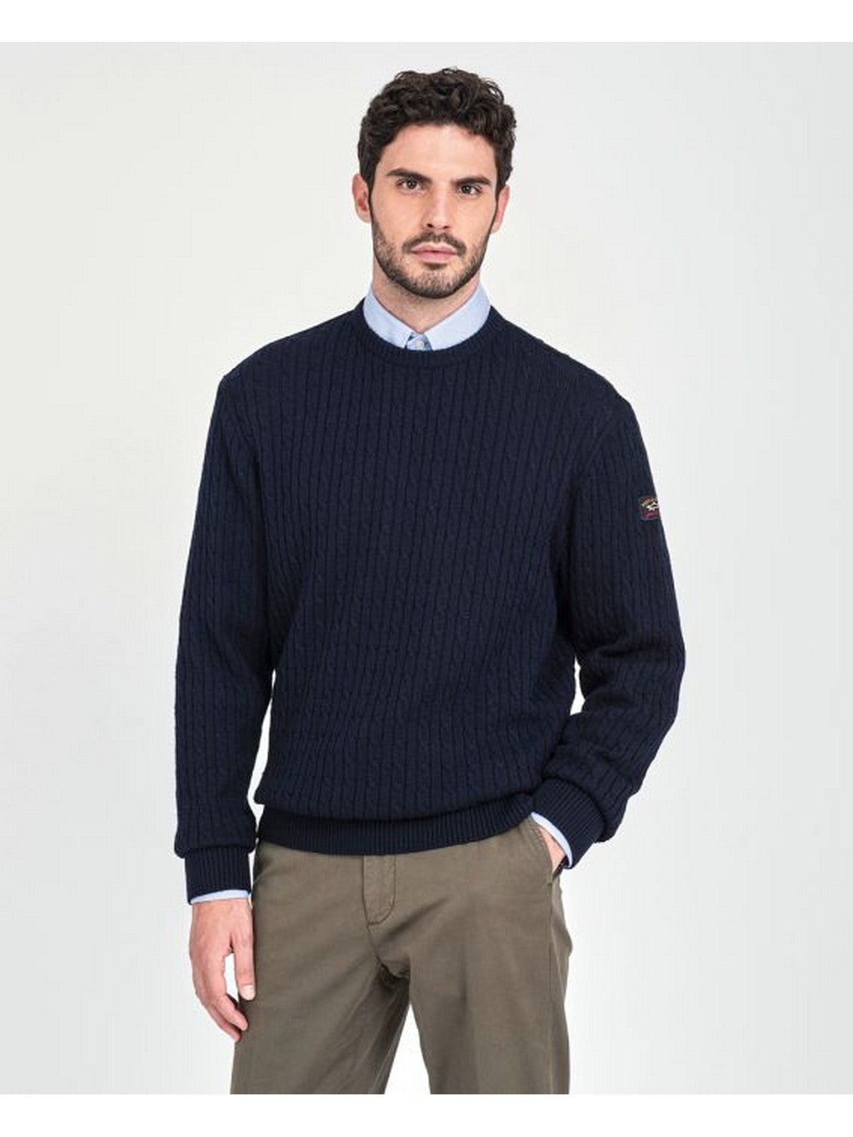 Suéter para hombres de Paul & Shark C0P1045 050 Azul