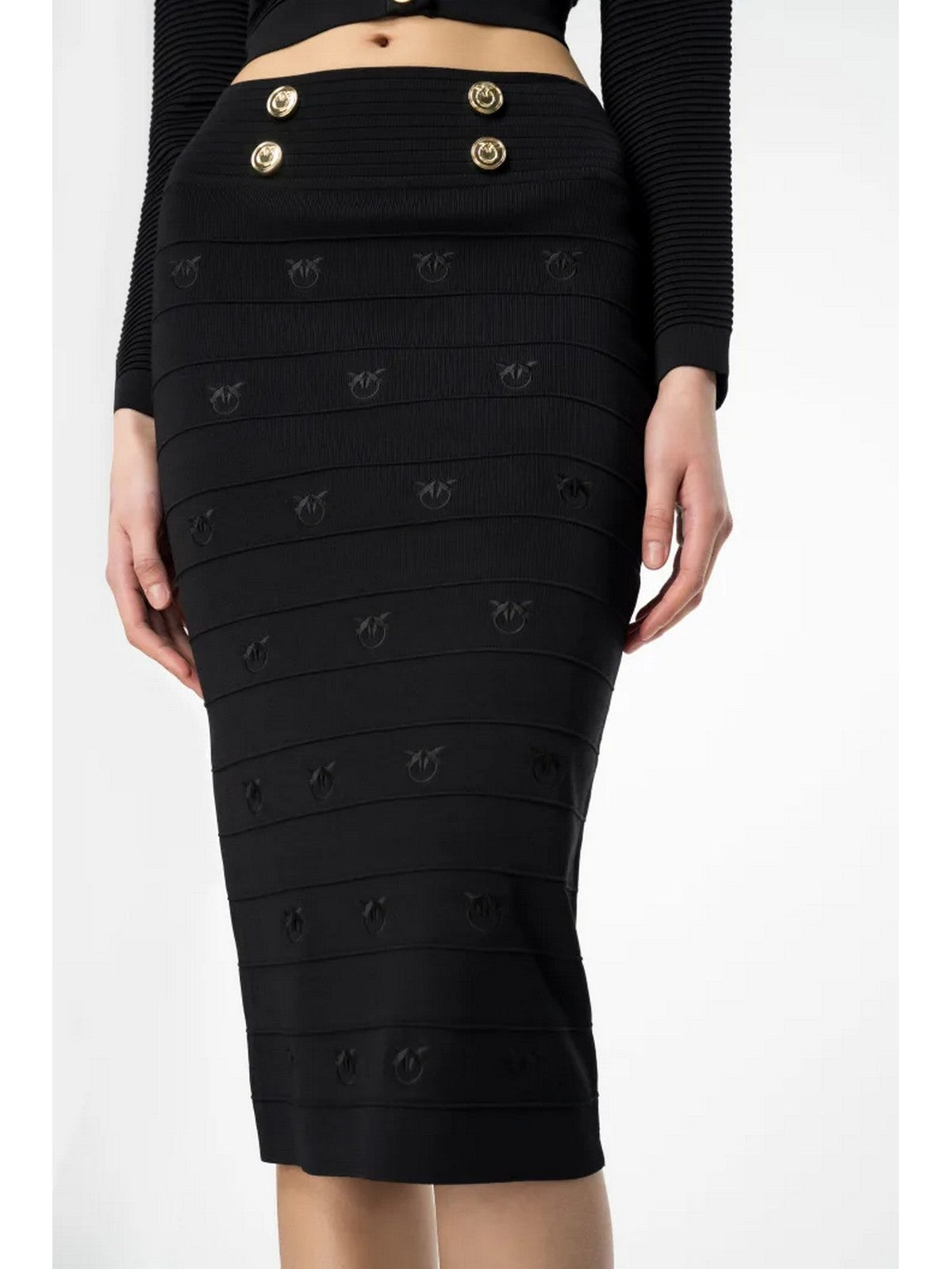 PINKO Gonna Donna Stapelia 102883-A1LK Z99 Nero gioboutiqueweb