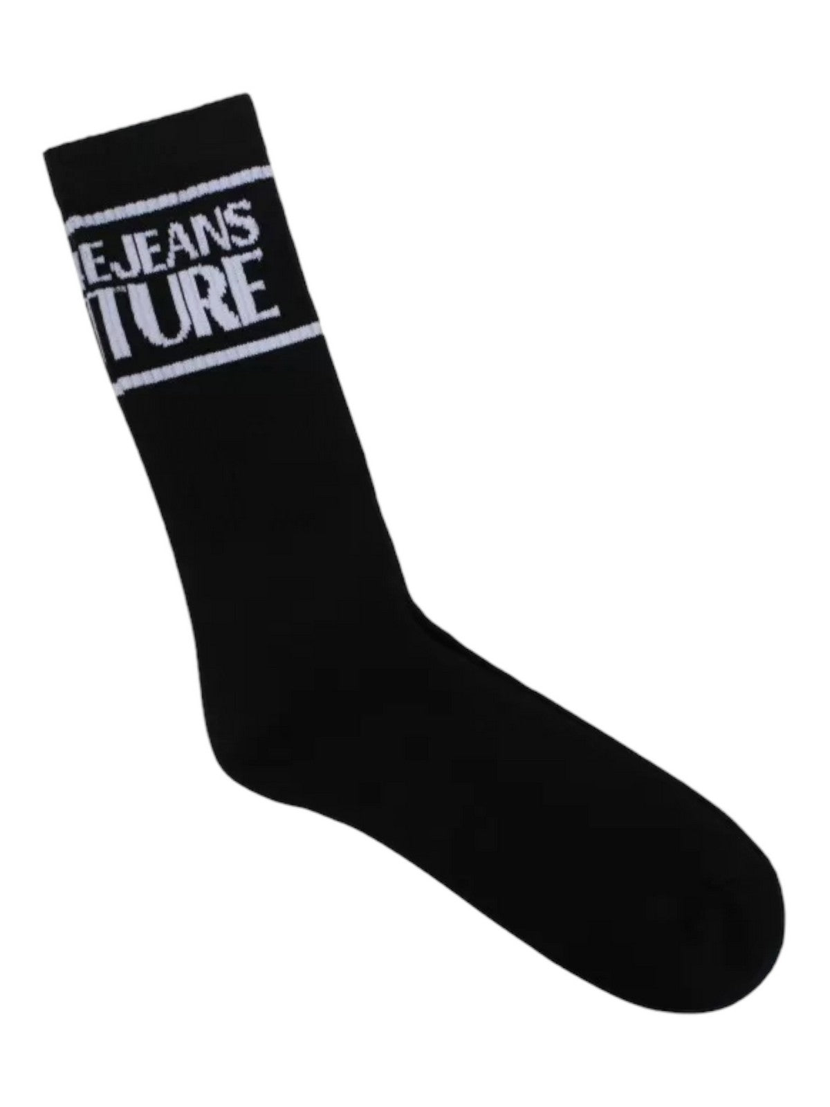 VERSACE JEANS COUTURE Calzini Uomo 75YA0J04 ZG079 L01 Nero gioboutiqueweb