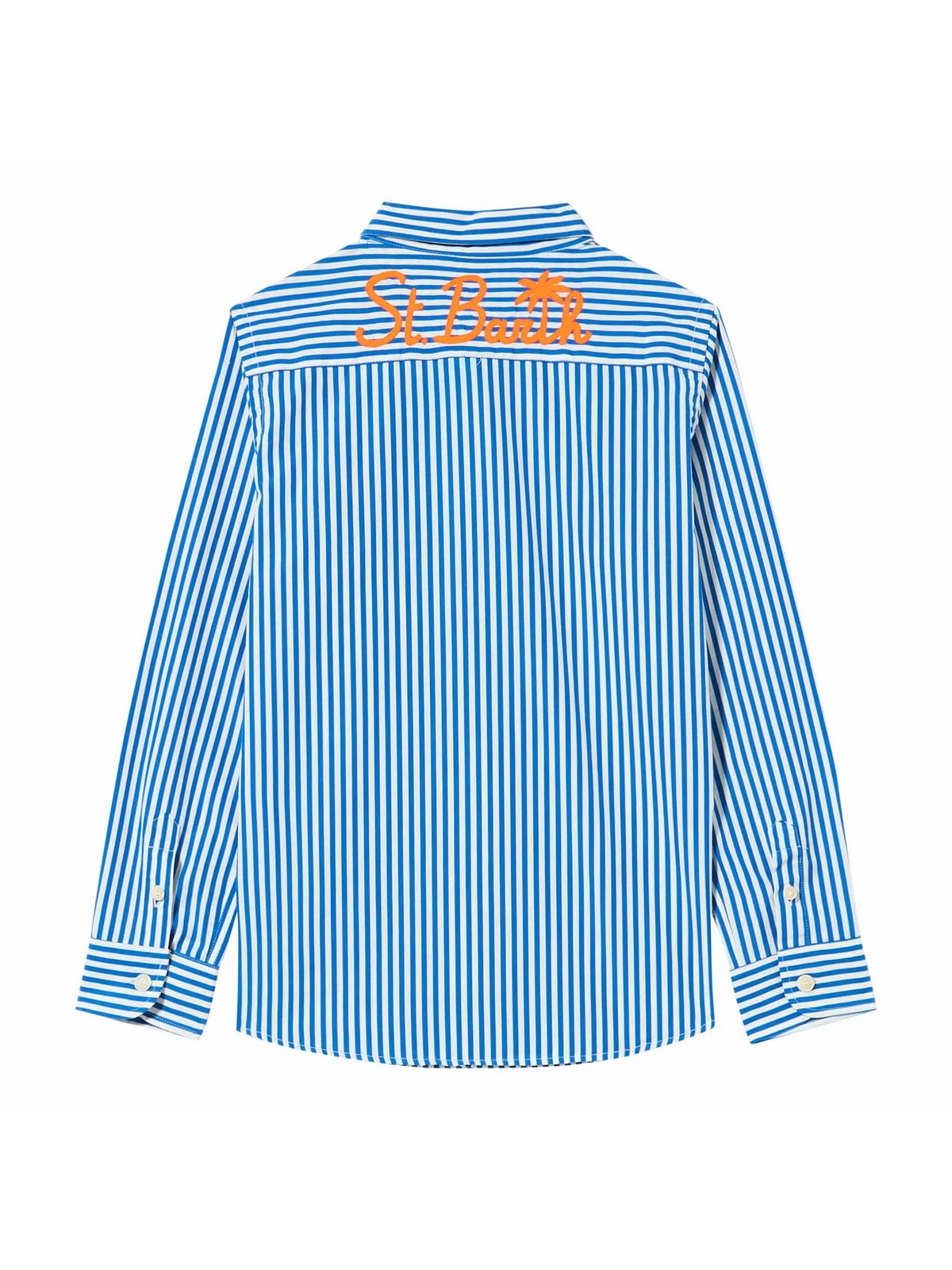 MC2 SAINT BARTH Camicia Bambini e ragazzi AGNES 01884B Blu gioboutiqueweb
