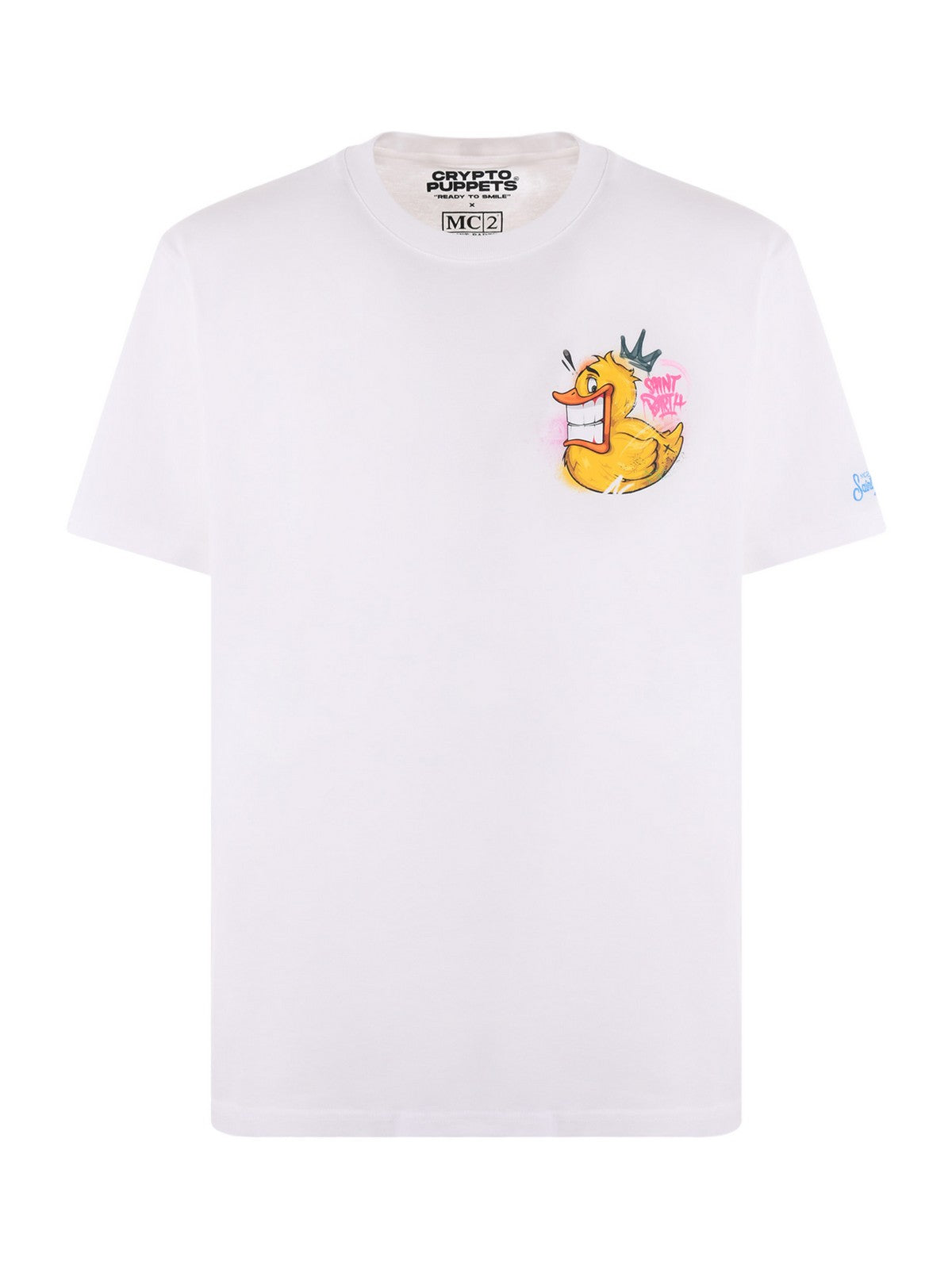 MC2 Saint Barth T-shirt and Pole Polo Portofino 00040d White