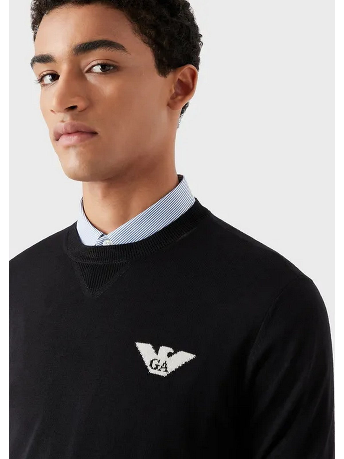 EMPORIO ARMANI Maglione Uomo 6L1MXG 1MJVZ 0920 Blu gioboutiqueweb