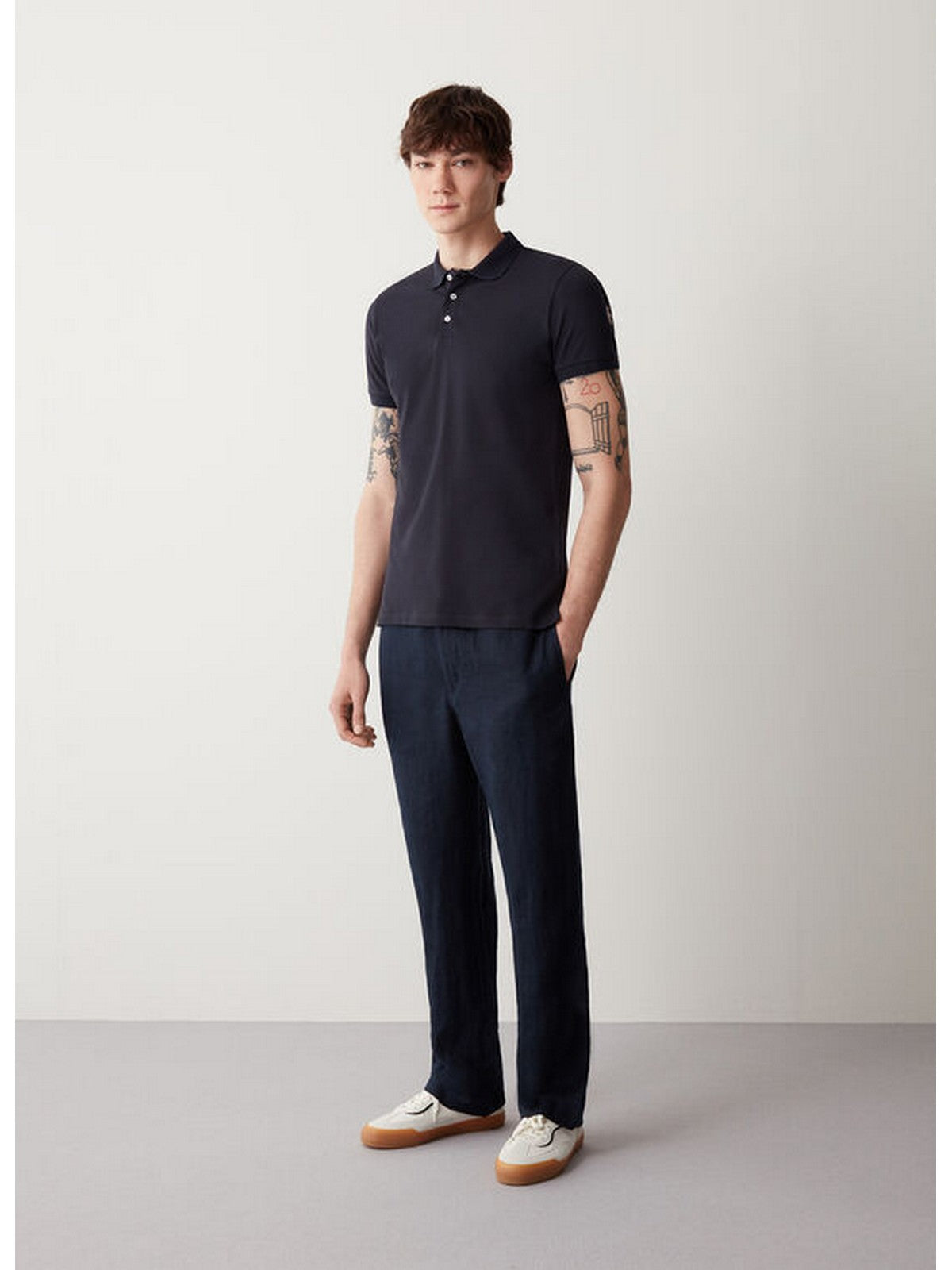 COLMAR Polo Uomo 7646 4SH 68 NAVY BLUE gioboutiqueweb