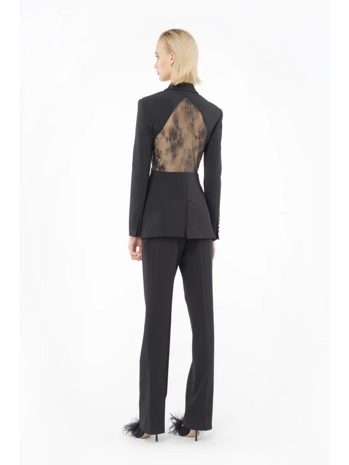 Pinko Jacke Frau Nymphao 102849-A1ju Z99 Schwarz