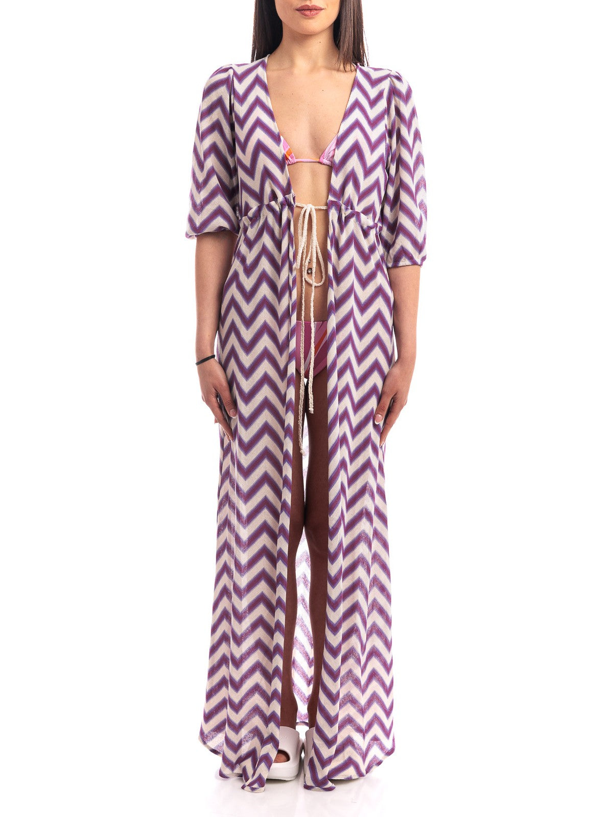 MC2 SAINT BARTH Abito Donna BLISS 05888D Viola gioboutiqueweb