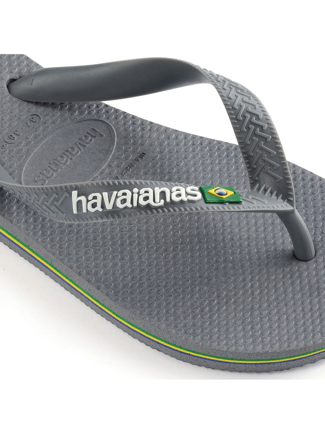 HAVAIANAS Infradito Unisex adulto Hav. Brasil 4110850.5002 Grigio gioboutiqueweb