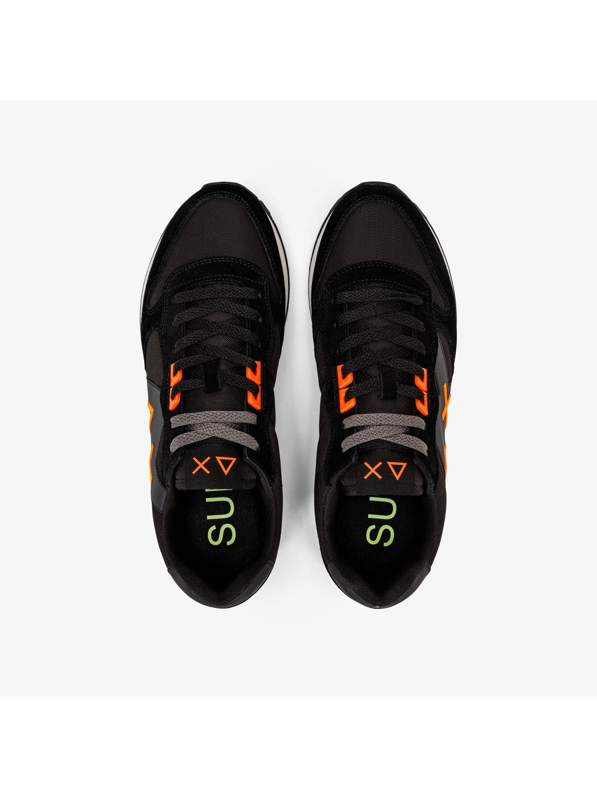 SUN68 Sneaker Uomo Jaki fluo Z43115 11 Nero gioboutiqueweb