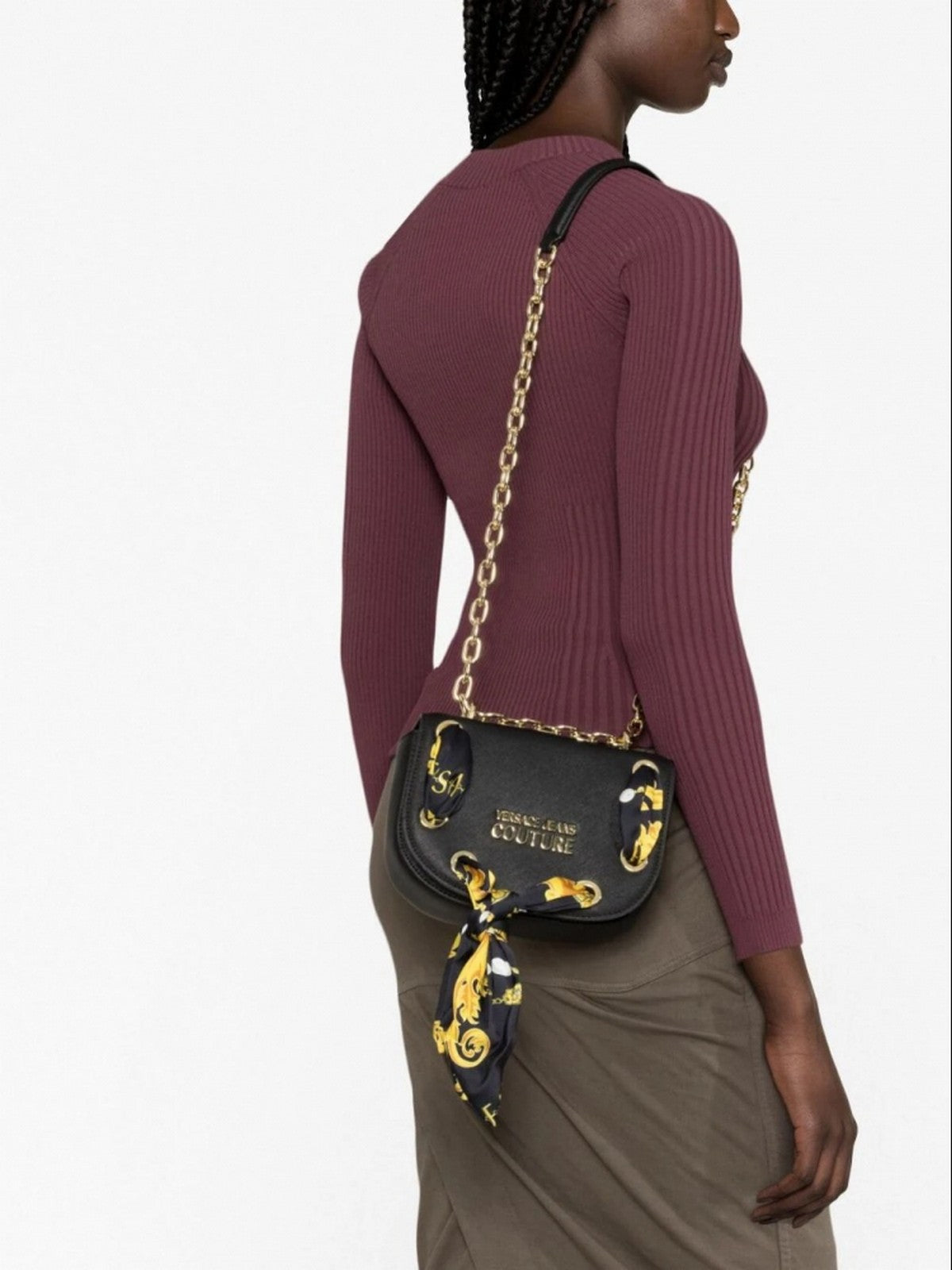 Versace Jeans Couture Women's Bag 75va4bac ZS467 899 Black