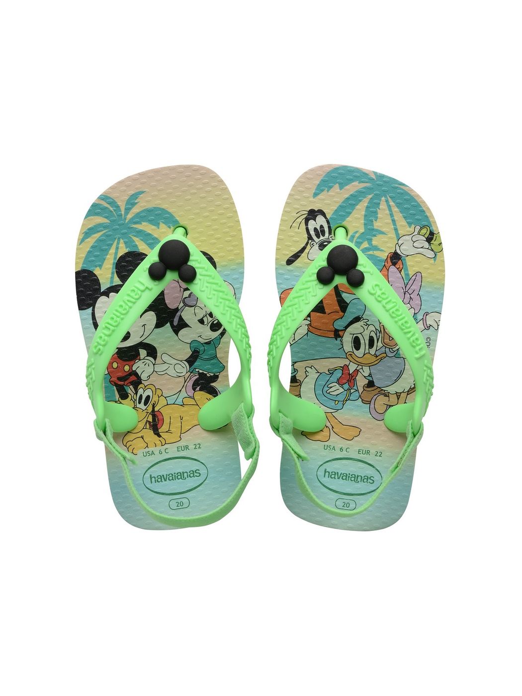 HAVAIANAS Infradito Bambini e ragazzi 4137007.0904 Verde gioboutiqueweb