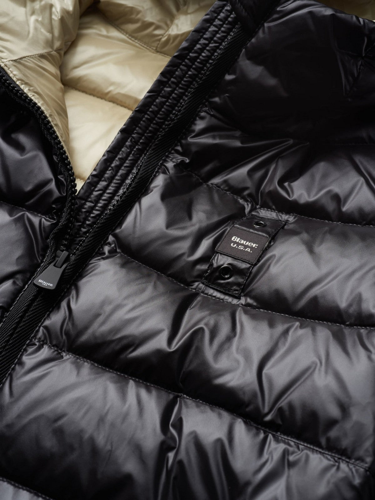 Blauer's Women's Down Jacket 23WBLDC03089 005050 999el Negro