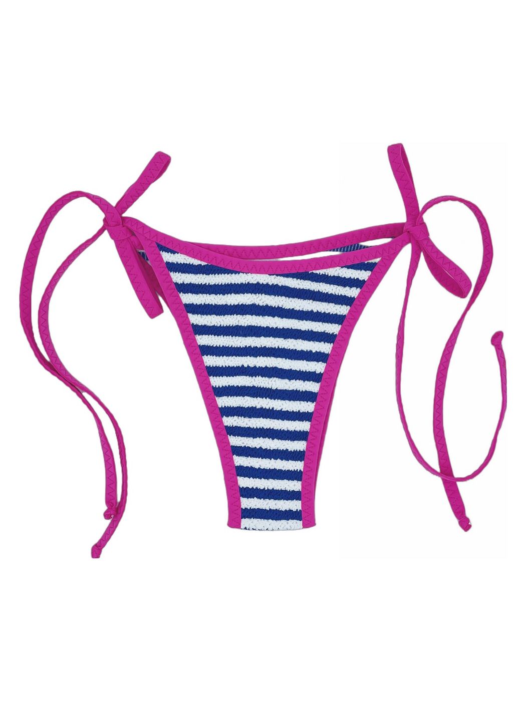 MC2 Saint Barth Costume de salle de bain femme Slip Norah String W 00124B Bleu