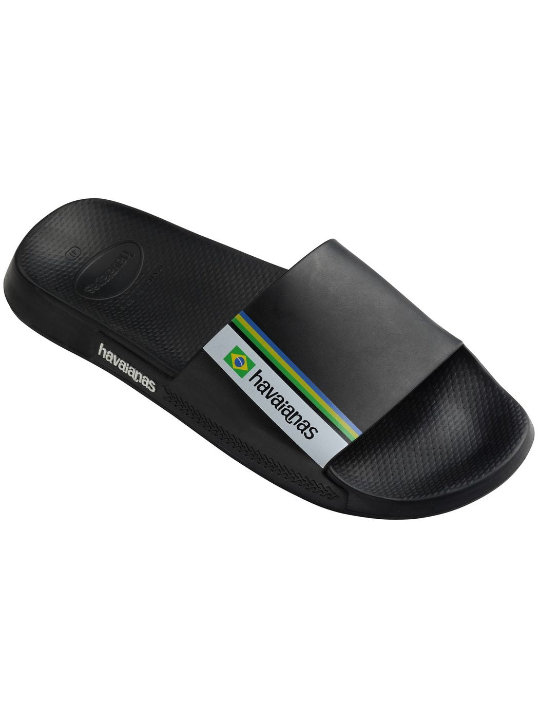 HAVAIANAS Ciabatta Unisex adulto Hav. Slide Brasil 4147319.0090 Nero gioboutiqueweb