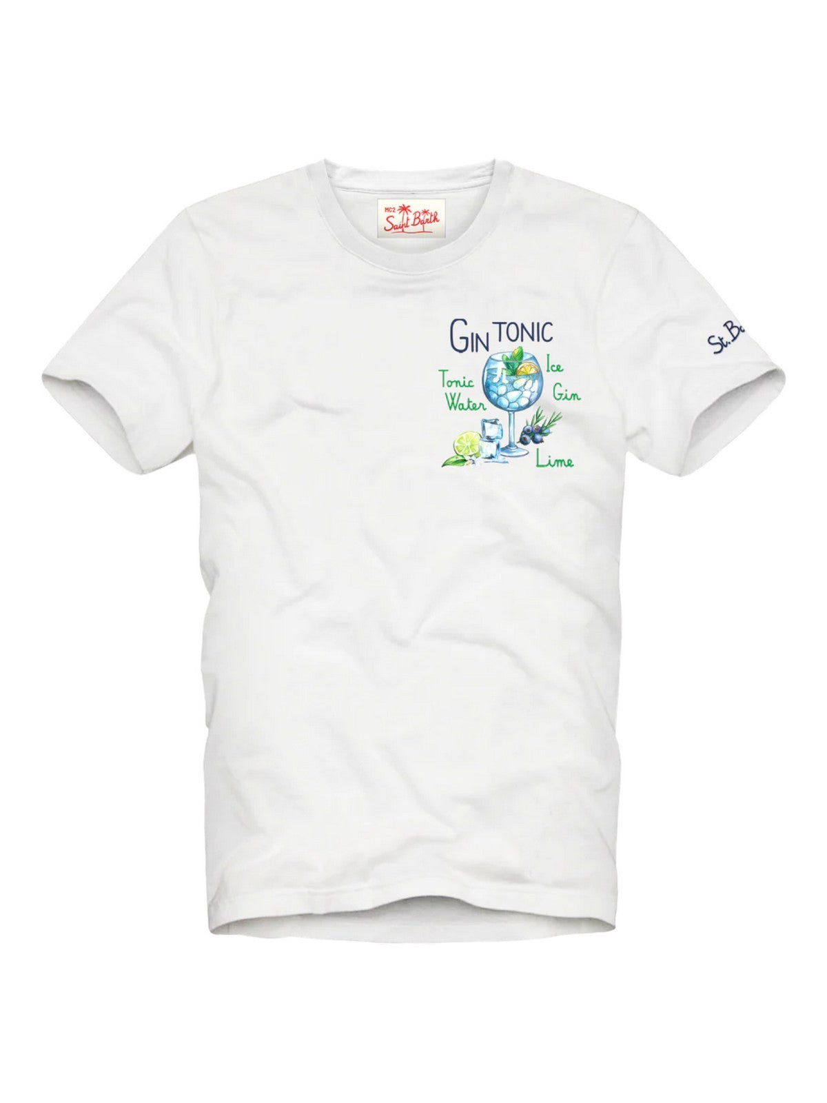 Mc2 Saint Barth T-shirt and Polo Men Tshirt Man 00421d White
