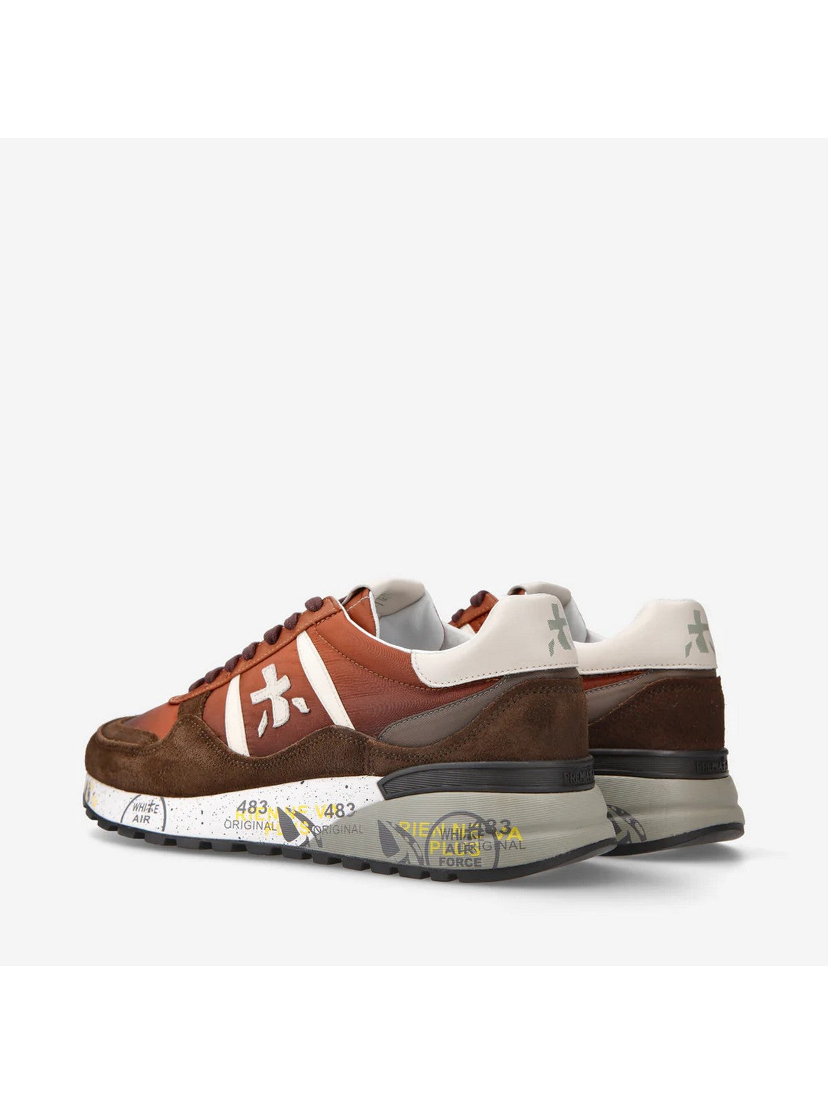 Verliehen Männer Sneaker Landeck Var 6405 Marrone
