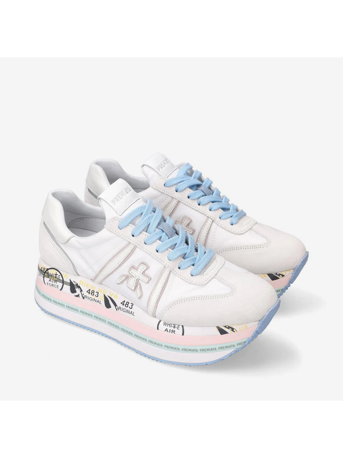 PREMIATA Sneaker Donna Beth BETH VAR 6235 Bianco gioboutiqueweb