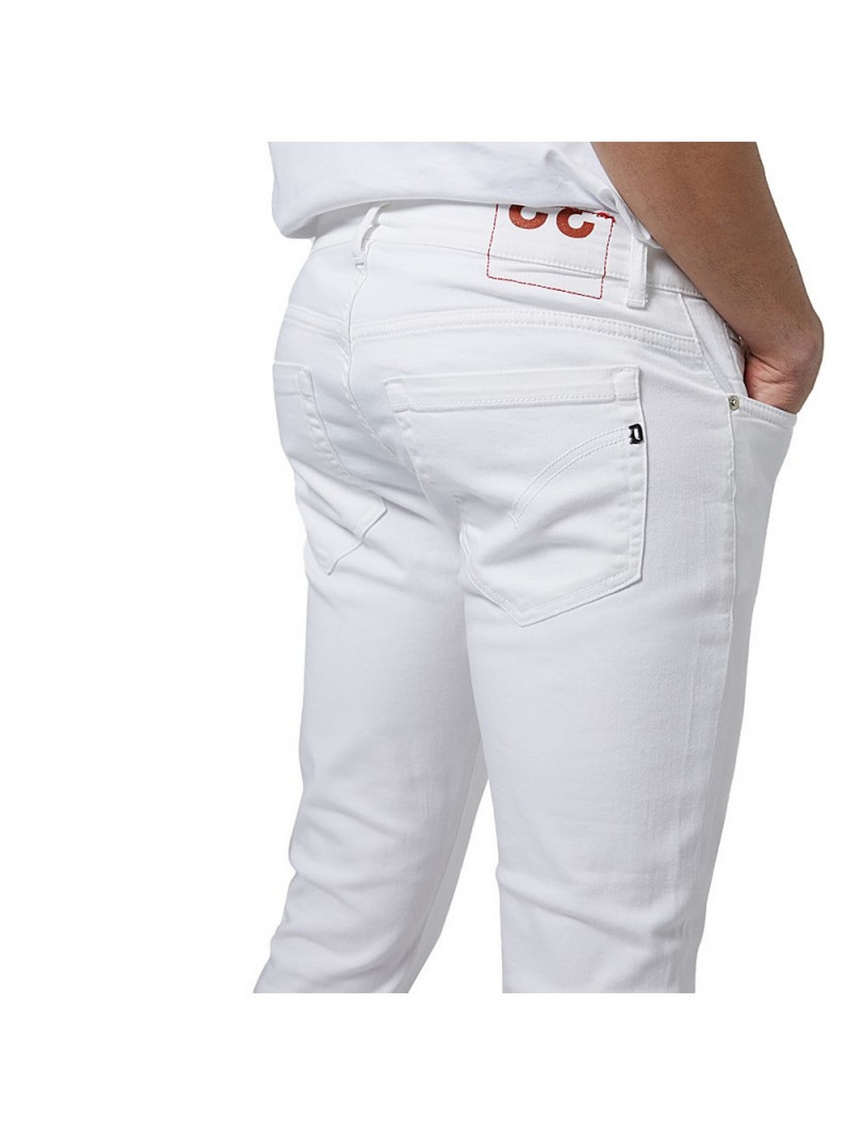 Jeans dondup UP232 BS0030U PTD 000 blancs