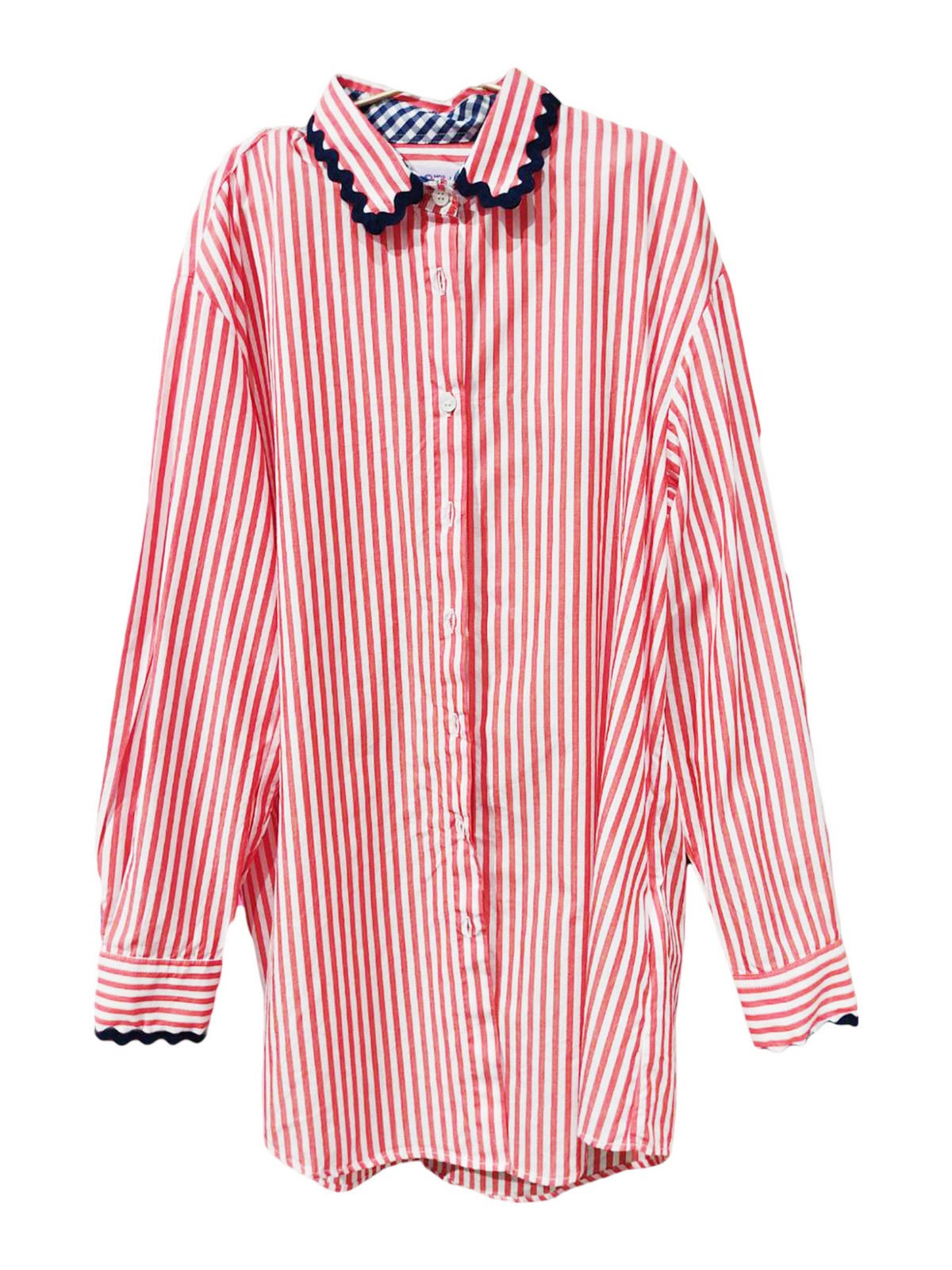 MC2 SAINT BARTH Camicia Donna BRIGITTE 03166B Rosso gioboutiqueweb