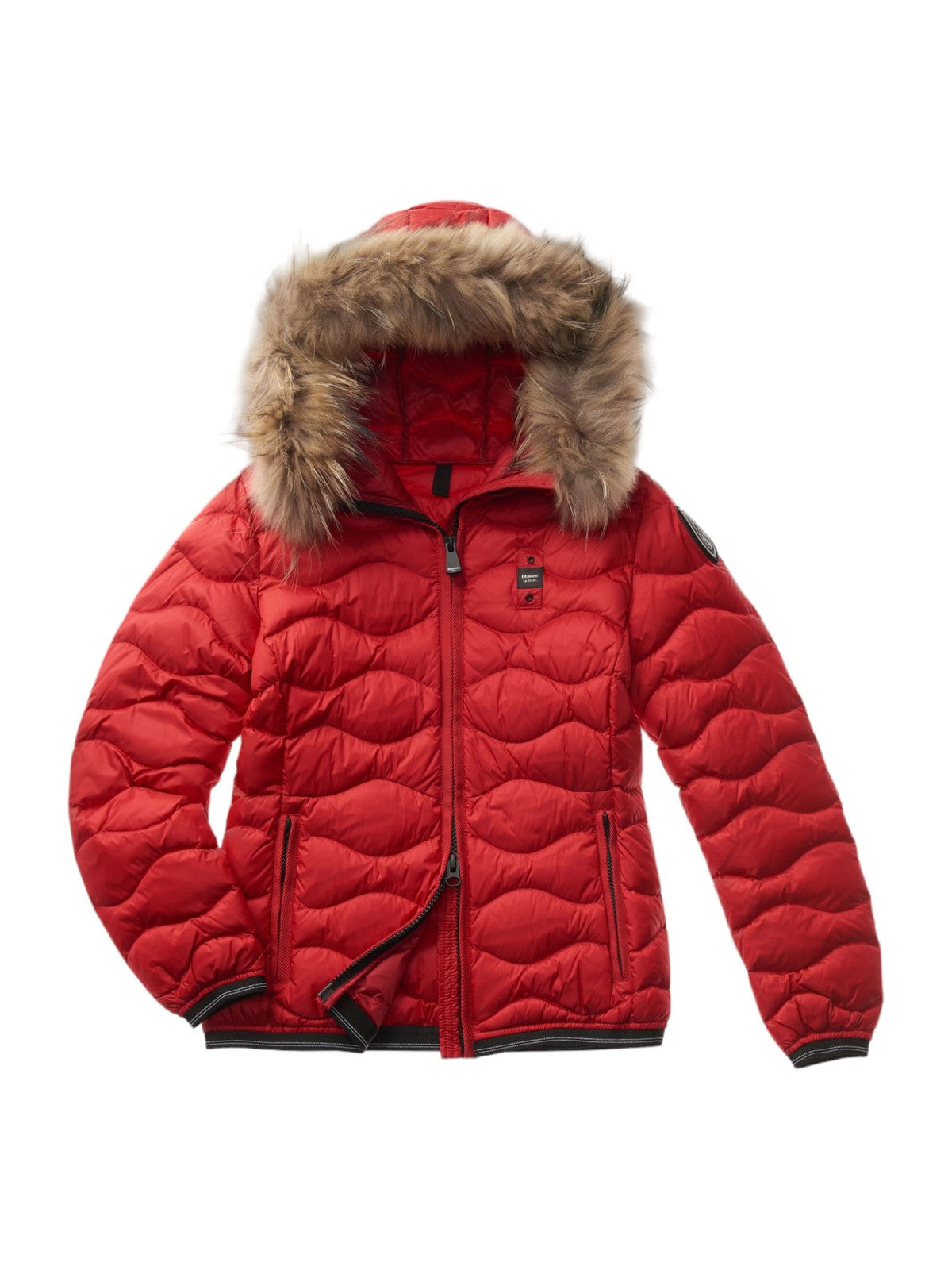 BLAUER Piumino Donna 23WBLDC03093 006047 552 Rosso