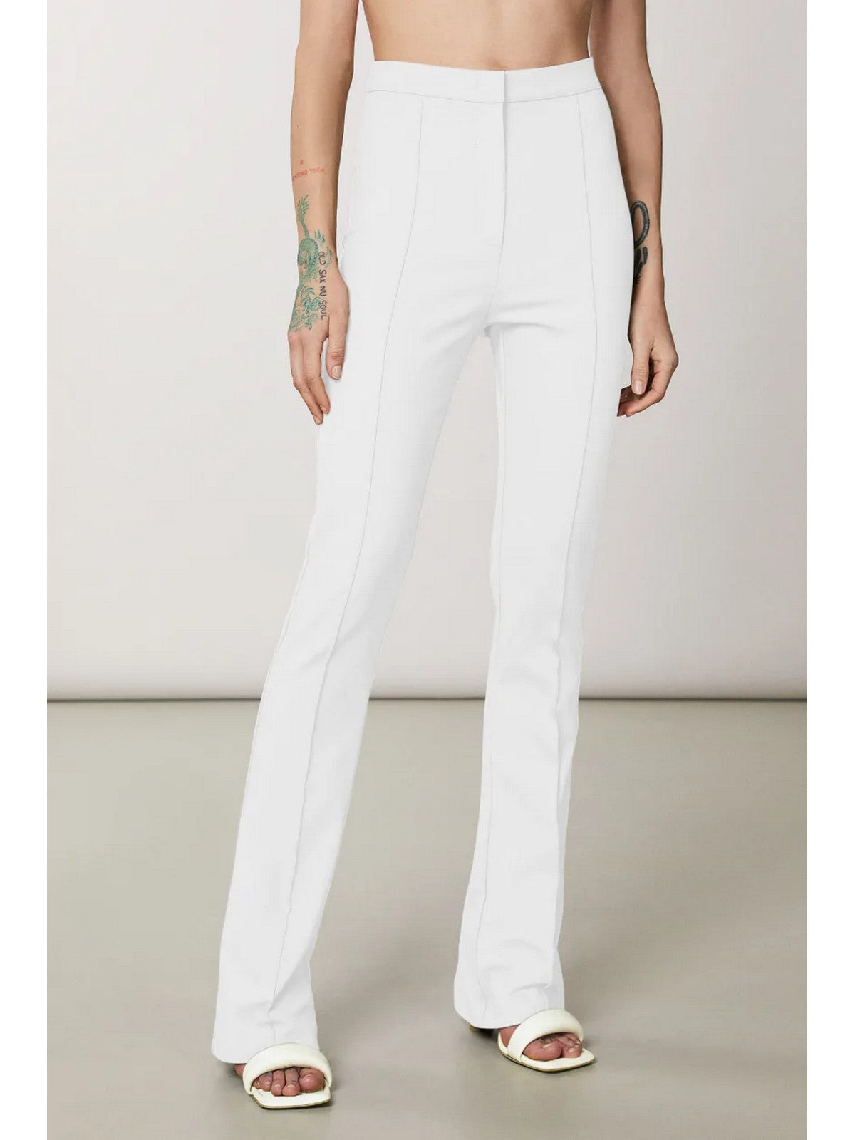 PATRIZIA PEPE Pantalone Donna CP0208 AQ39 W146 Bianco gioboutiqueweb