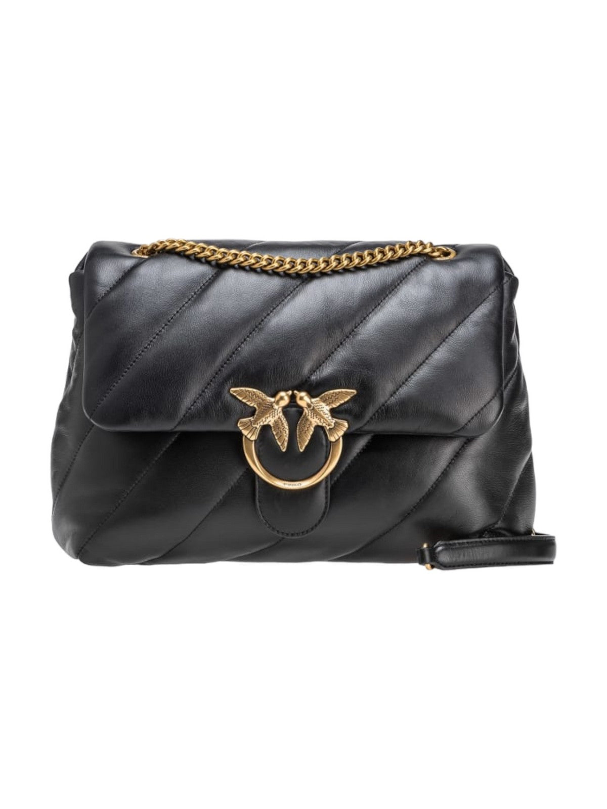 PINKO Borsa Donna Love big puff 100037-A0F2 Z99Q Nero gioboutiqueweb