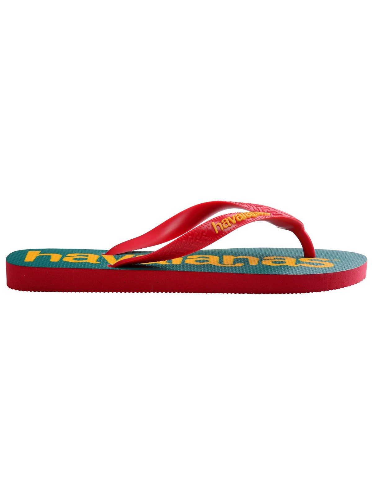 HAVAIANAS Infradito Unisex adulto Hav. Top logomania 2 4145741.7797 Rosso gioboutiqueweb