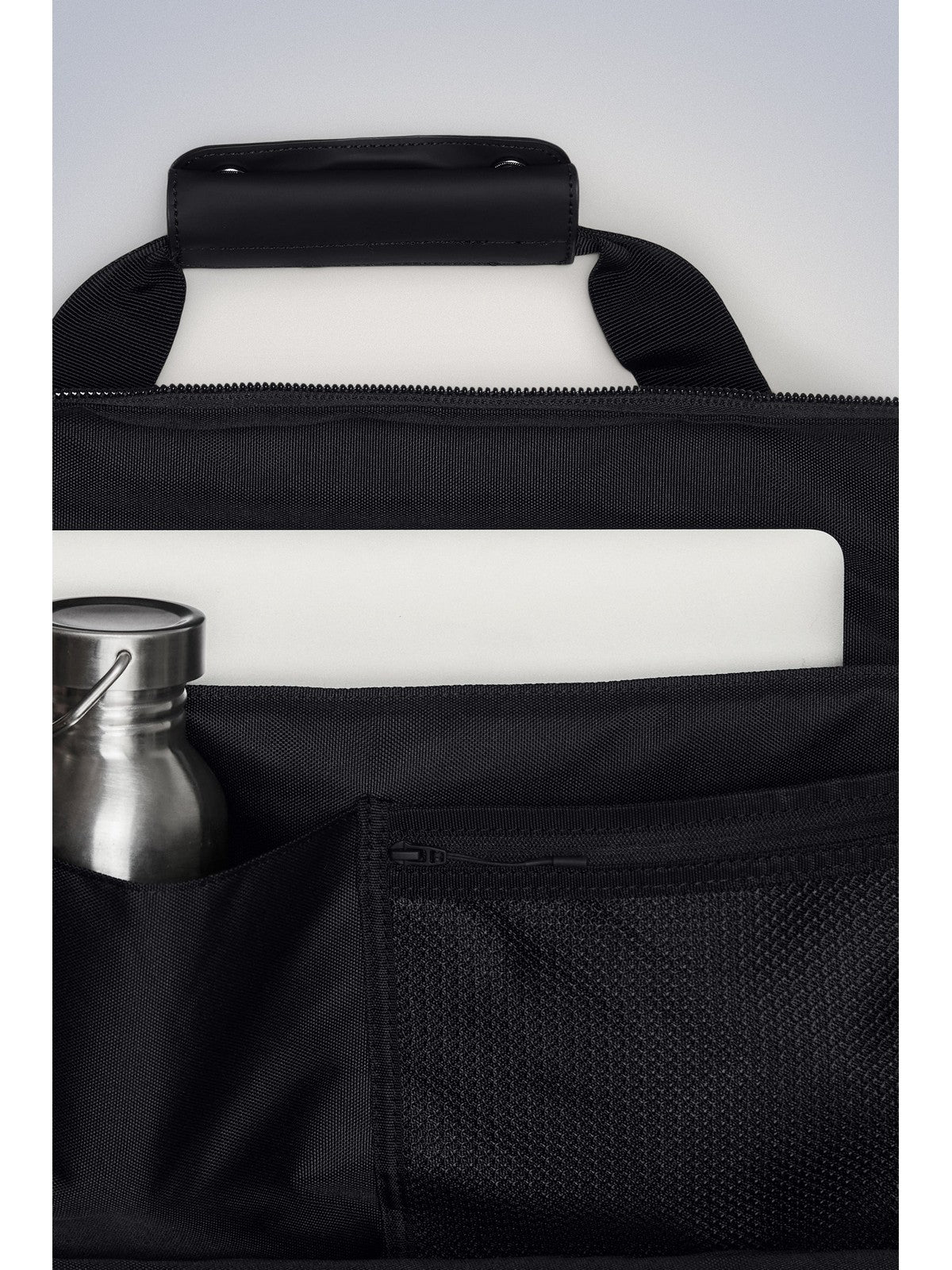 RAINS Zaino Unisex adulto Texel Tote Backpack W3 14240 01 Black Nero