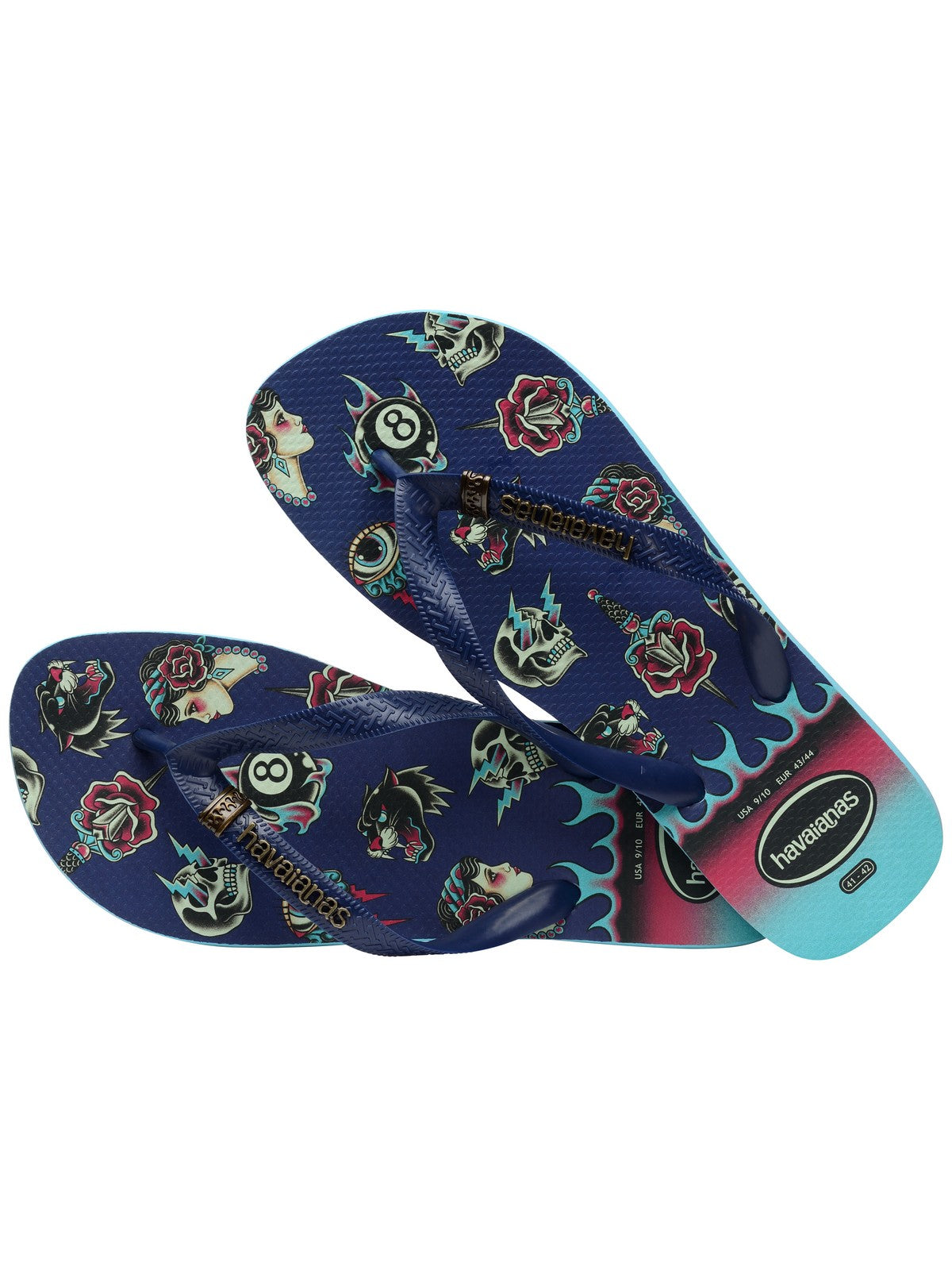 HAVAIANAS Infradito Uomo Hav. Tribo traditional 4144505.9501 Blu gioboutiqueweb
