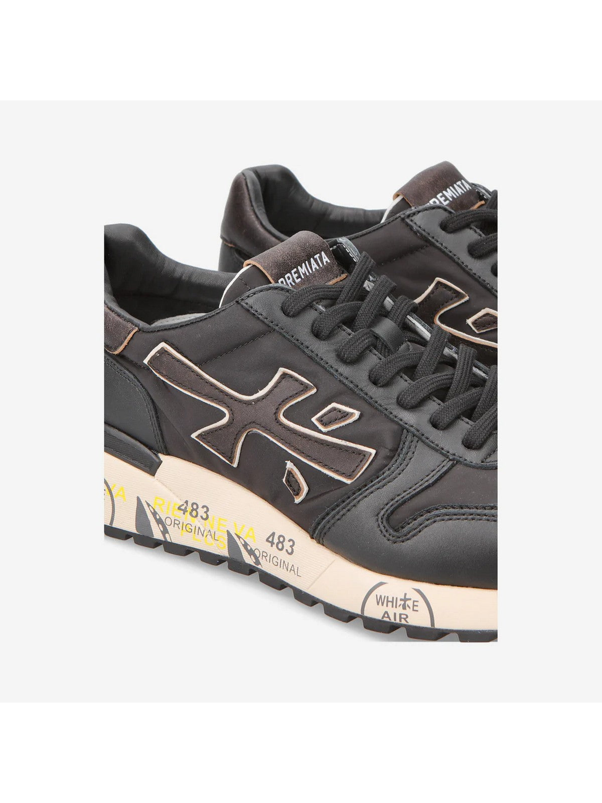 PREMIATA Sneaker Uomo MICK VAR 6418 Nero gioboutiqueweb