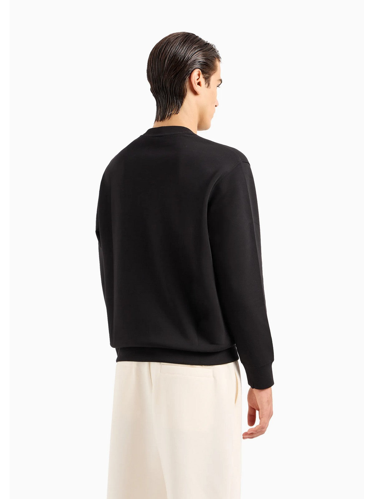 EMPORIO ARMANI Felpa Uomo 6R1MG7 1JHSZ 00A9 Nero gioboutiqueweb