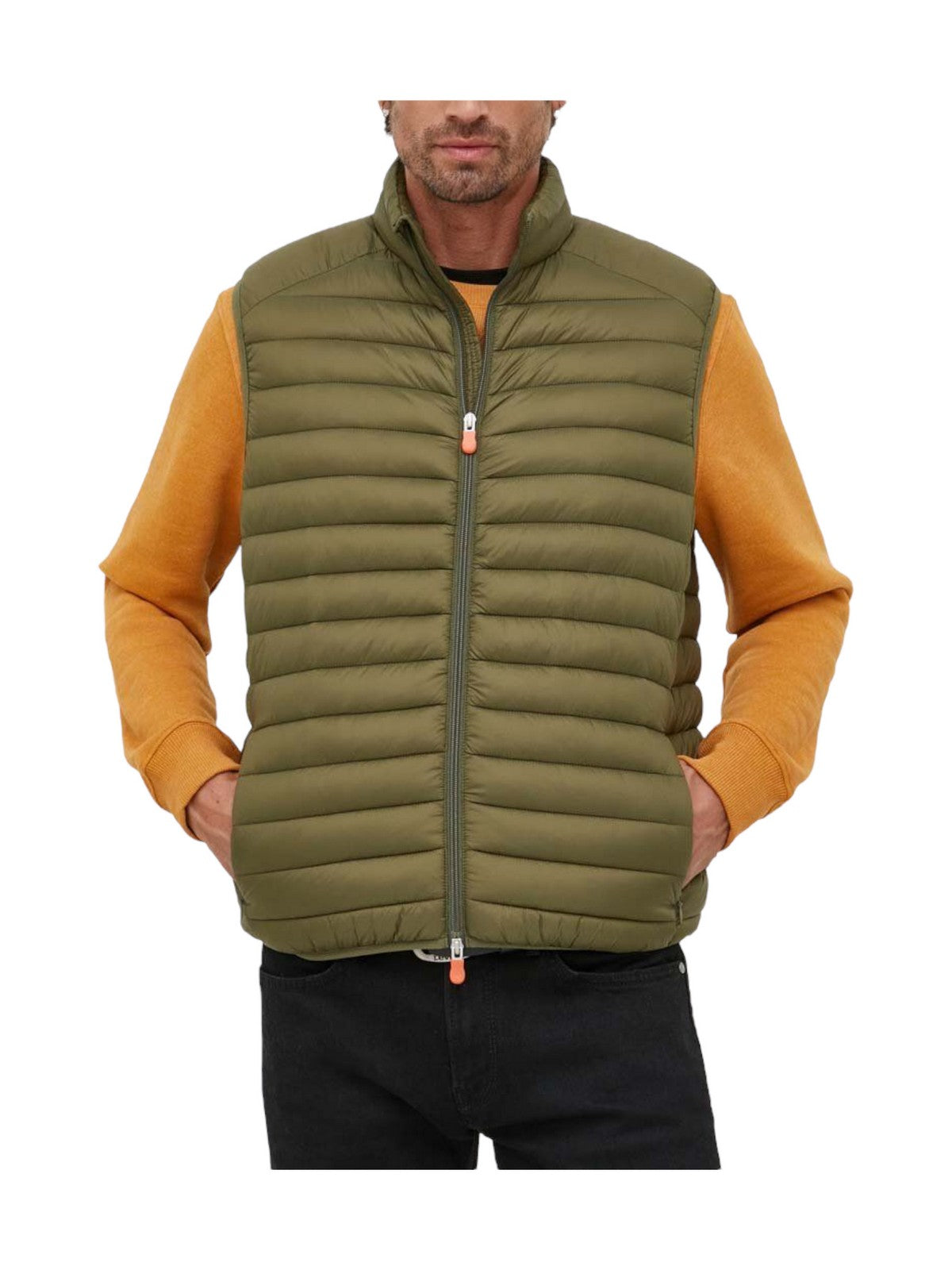 Save the duuck vest man adam d82410m giga17 50039 green