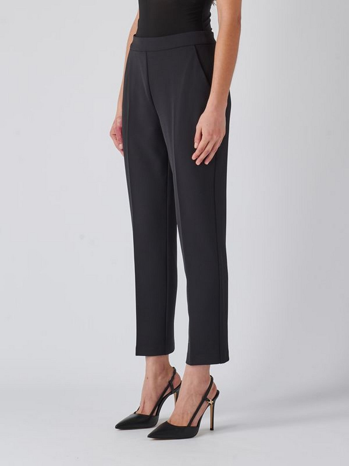 Pinko Pantalone Woman Parano 102861-A0HC Z99 Negro