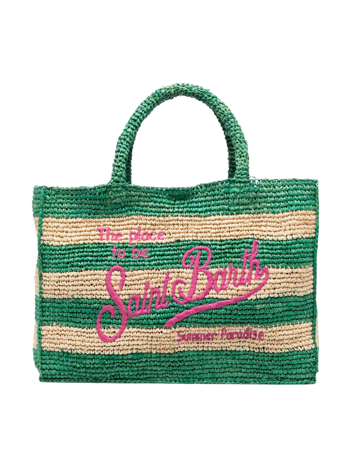 Mc2 Saint Barth Women's Vanity Raffia Handbag Straw
