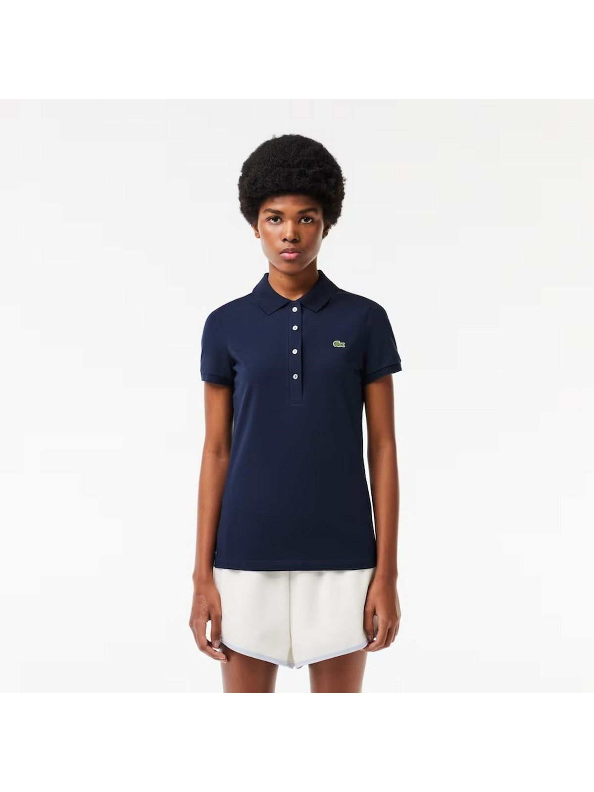 Lacoste T-shirt and pole Woman DF3443 166 Blue