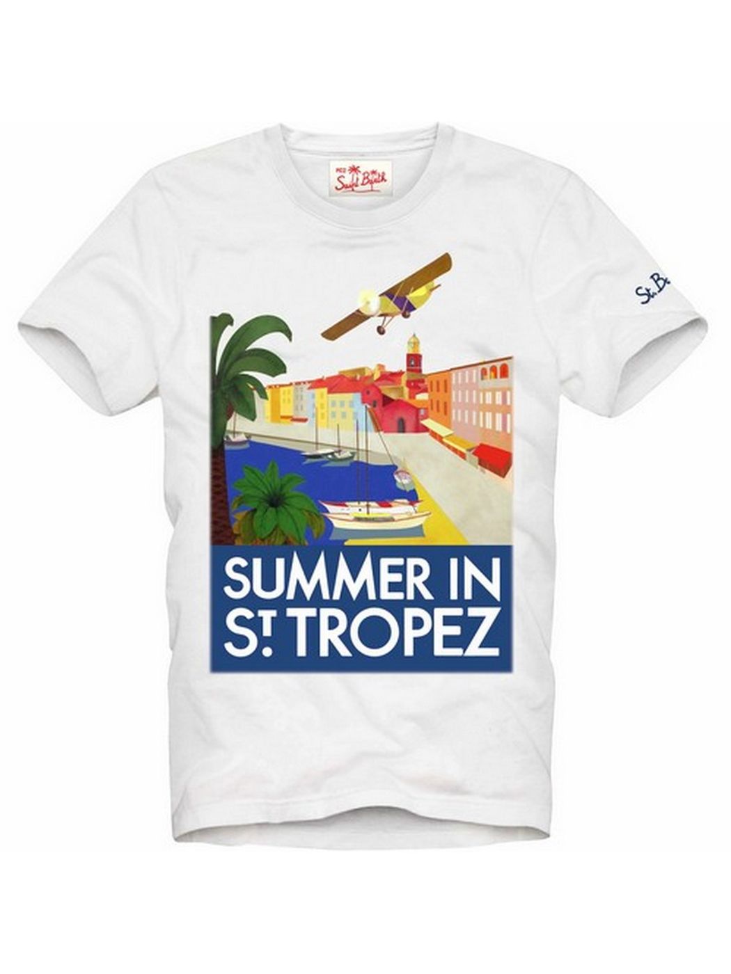 MC2 SAINT BARTH T-Shirt e Polo Uomo TSHIRT MAN 02644B Bianco